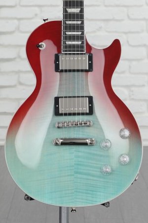 Photo of Epiphone Les Paul Modern Figured Electric Guitar - Blueberry Fade Sweetwater Exclusive