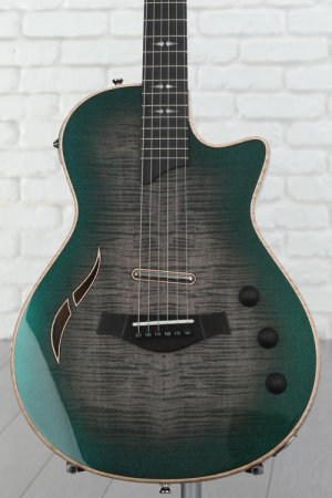 Photo of Taylor Custom #34 T5z Hollowbody Electric Guitar - Peacock