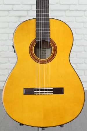 Yamaha CG-TA TransAcoustic Nylon String - Natural Gloss | Sweetwater