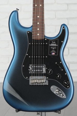 Photo of Fender American Professional II Stratocaster HSS - Dark Night with Rosewood Fingerboard