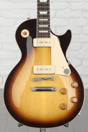 Photo of Gibson Les Paul Standard '50s P-90 Solidbody Electric Guitar - Tobacco Burst