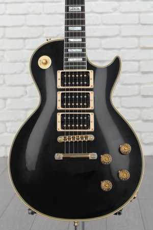 Photo of Gibson Custom Peter Frampton "Phenix" Inspired Les Paul Custom VOS Electric Guitar - Ebony