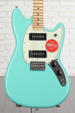 Photo of Fender Player Mustang 90 - Seafoam Green
