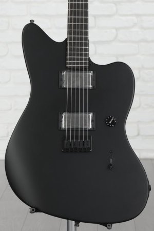 Photo of Fender Jim Root Jazzmaster - Flat Black with Ebony Fingerboard
