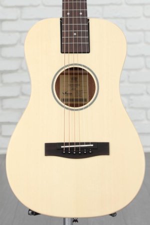 Photo of Journey Instruments PJ410N Puddle Jumper Solid Sitka/African Mahogany Acoustic Guitar - Natural