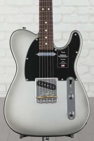 Photo of Fender American Professional II Telecaster - Mercury with Rosewood Fingerboard