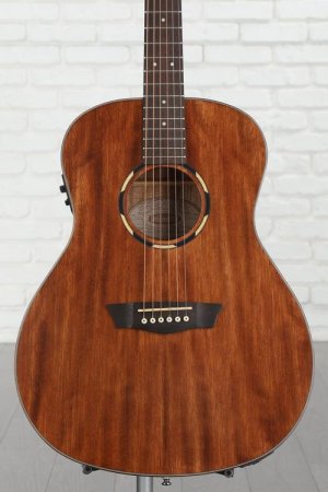 Photo of Washburn Woodline O12SE Acoustic-Electric Guitar - Natural