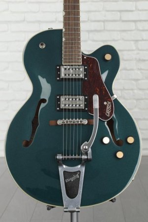 Photo of Gretsch G2420T Streamliner Hollowbody Electric Guitar with Bigsby - Midnight Sapphire