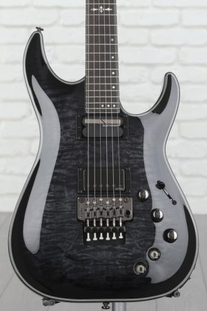 Photo of Schecter Hellraiser Hybrid C-1 FR-S Electric Guitar - Trans Black Burst