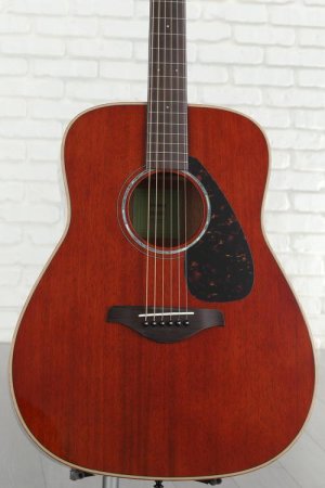 Yamaha FG850 Dreadnought Acoustic Guitar - Natural | Sweetwater