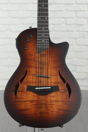 Photo of Taylor T5z Classic Koa Hollowbody Electric Guitar - Shaded Edgeburst Sweetwater Exclusive
