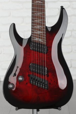Photo of Schecter Omen Elite-7 Multiscale Left-handed 7-string Electric Guitar