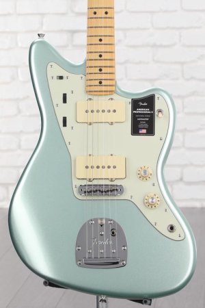 Photo of Fender American Professional II Jazzmaster - Mystic Surf Green with Maple Fingerboard
