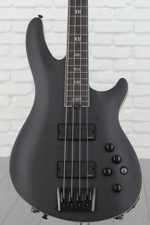 Photo of Schecter SLS Evil Twin-4 Bass Guitar - Satin Black