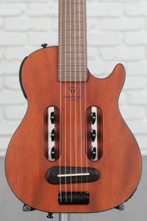 Photo of Traveler Guitar Escape Mark III Nylon Acoustic-electric Guitar - Natural Mahogany