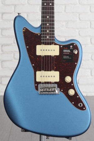 Photo of Fender American Performer Jazzmaster - Satin Lake Placid Blue with Rosewood Fingerboard