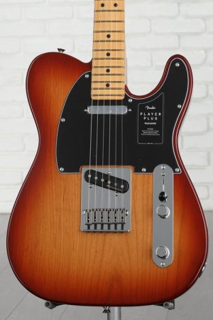 Photo of Fender Player Plus Telecaster - Sienna Sunburst with Maple Fingerboard