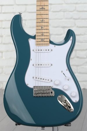 Photo of PRS SE Silver Sky Electric Guitar - Nylon Blue with Maple Fingerboard