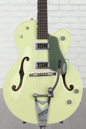 Photo of Gretsch G6118T-60GE Vintage Select Anniversary - Smoke Green, Bigsby
