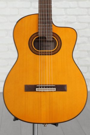 Photo of Takamine GC-6CE, Nylon String Acoustic-Electric Guitar - Natural