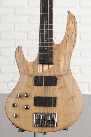 Photo of ESP LTD B-204SM Left-handed Bass Guitar - Natural Satin