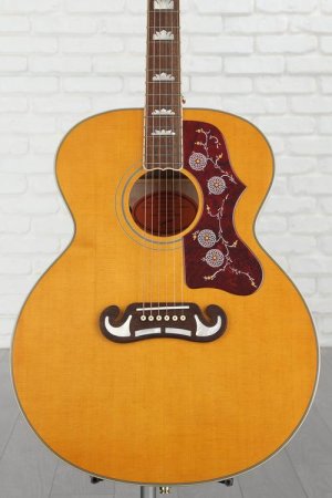 Photo of Epiphone J-200 Acoustic Guitar - Aged Natural Antique Gloss