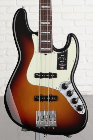 Photo of Fender American Ultra Jazz Bass - Ultraburst with Rosewood Fingerboard