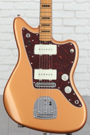 Photo of Fender Troy Van Leeuwen Jazzmaster Electric Guitar - Copper Age with Maple Fingerboard