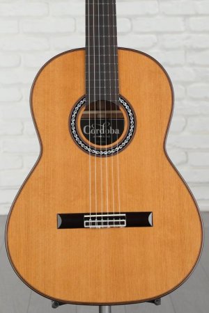 Photo of Cordoba C9 Parlor 7/8 size Nylon String Acoustic Guitar - Cedar