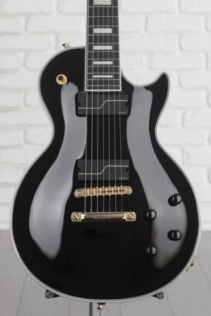 Photo of Epiphone 7-string Matt Heafy Les Paul Custom Origins Electric Guitar - Ebony