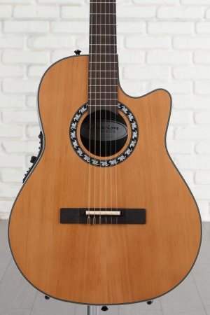 Photo of Ovation Timeless Classic Nylon Acoustic-Electric Guitar - Natural
