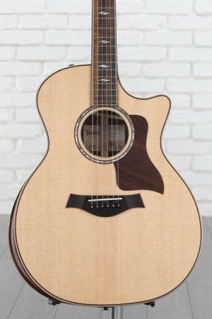Photo of Taylor 814ce Acoustic-Electric Guitar - Natural with V-Class Bracing and Radiused Armrest