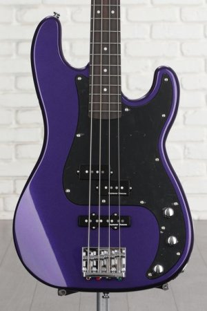 Photo of ESP LTD Surveyor '87 Bass Guitar - Dark Metallic Purple
