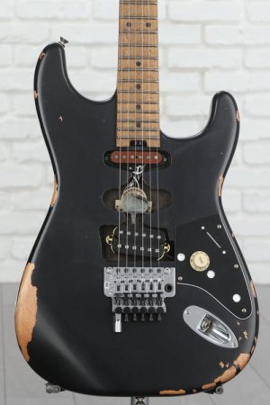Photo of EVH Frankenstein Series Relic Electric Guitar - Black
