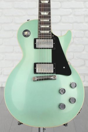 Photo of Gibson Custom 1954 Les Paul Reissue VOS Electric Guitar - Inverness Green/Dark Back, Sweetwater Exclusive