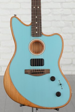 Photo of Fender Acoustasonic Player Jazzmaster Acoustic-electric Guitar - Ice Blue