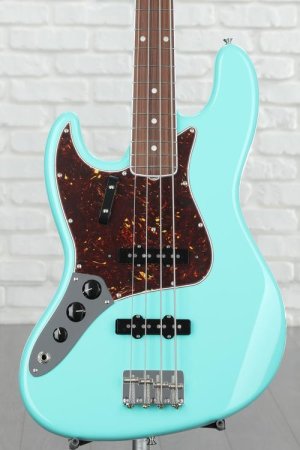 Photo of Fender American Vintage II 1966 Left-handed Jazz Bass - Seafoam Green
