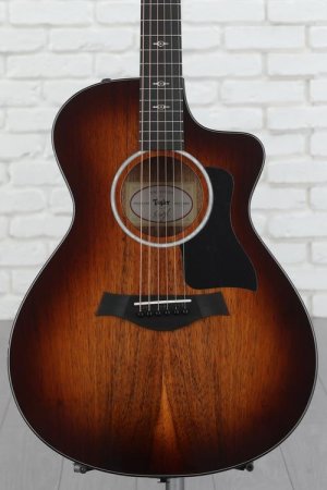 Photo of Taylor 222ce-K DLX Grand Concert Acoustic-electric Guitar - Tobacco