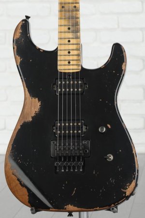Photo of Friedman Cali Aged Electric Guitar - Black with Maple Fingerboard