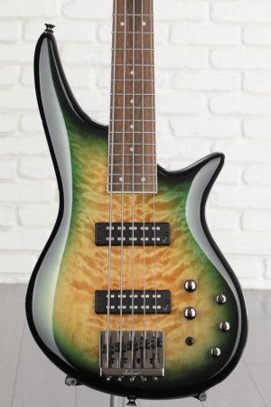 Photo of Jackson Spectra JS3QV Bass Guitar - Alien Burst