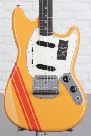 Photo of Fender Vintera II '70s Mustang Electric Guitar - Competition Orange