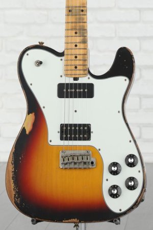 Photo of Friedman Vintage T Aged Electric Guitar - 3-tone Sunburst with Maple Fingerboard