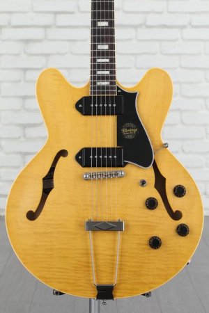 Photo of Heritage Custom Core H-530 Hollowbody Electric Guitar - Antique Natural