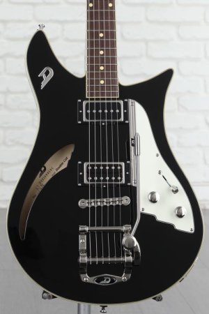 Duesenberg Double Cat Electric Guitar - Black | Sweetwater