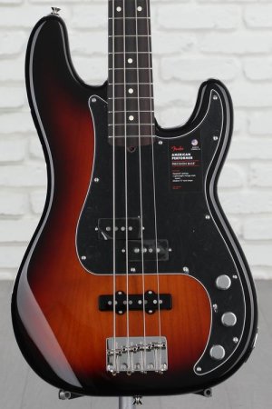 Photo of Fender American Performer Precision Bass - 3-Tone Sunburst with Rosewood Fingerboard