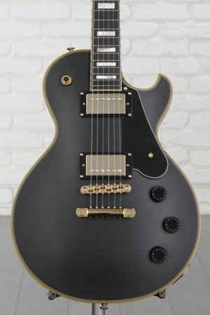 Photo of Schecter Solo-II Custom Electric Guitar - Aged Black Satin
