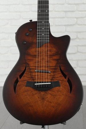 Photo of Taylor T5z Classic Koa Hollowbody Electric Guitar - Shaded Edgeburst Sweetwater Exclusive
