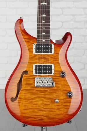 Photo of PRS CE 24 Semi-Hollow Electric Guitar - Dark Cherry Sunburst