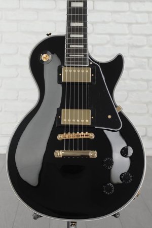 Photo of Epiphone Les Paul Custom Electric Guitar - Ebony