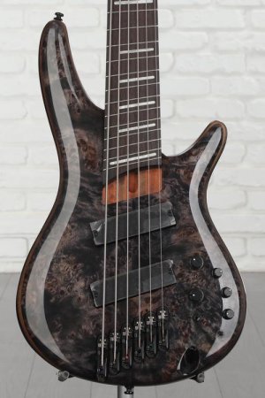 Photo of Ibanez Bass Workshop SRMS806 6-string Multi-scale Bass Guitar - Deep Twilight